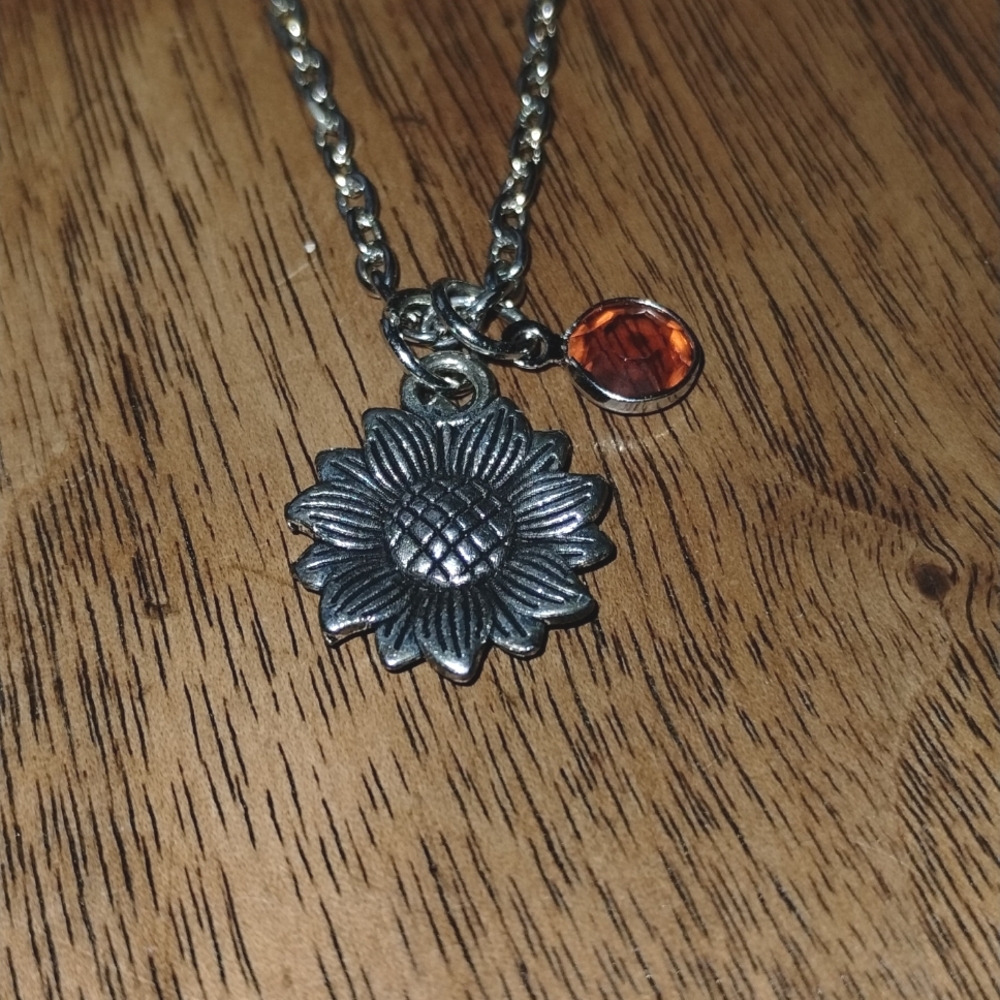 Sunflower Necklace
